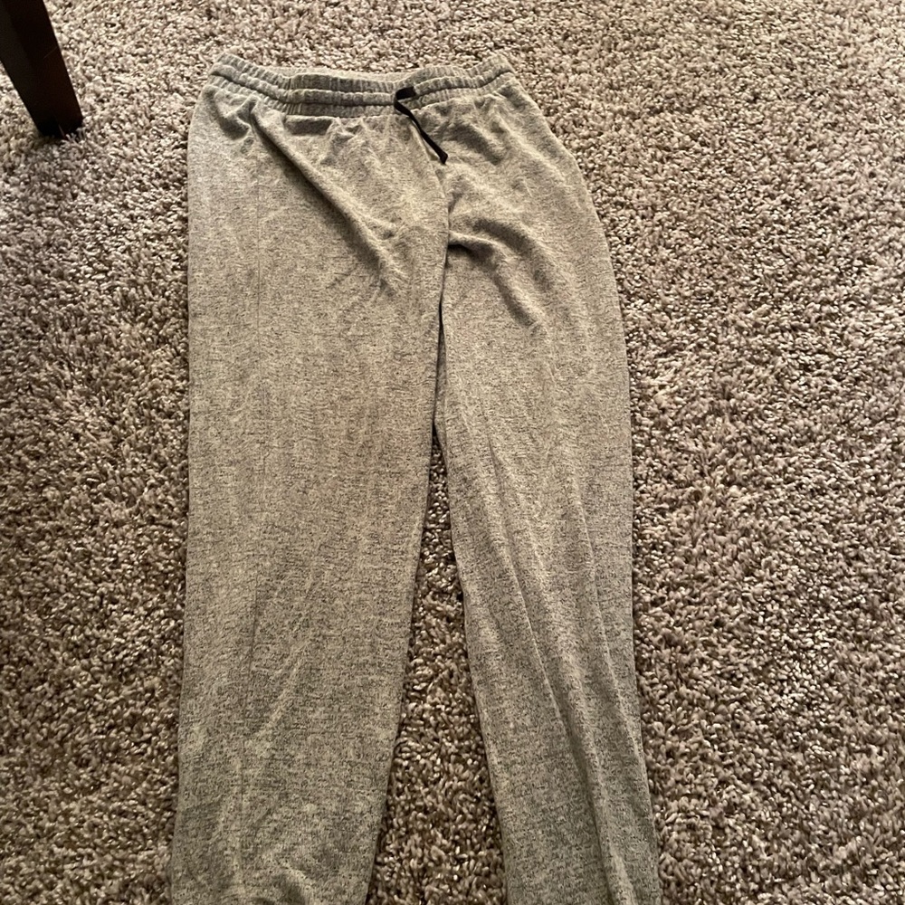 Grey sweatpants